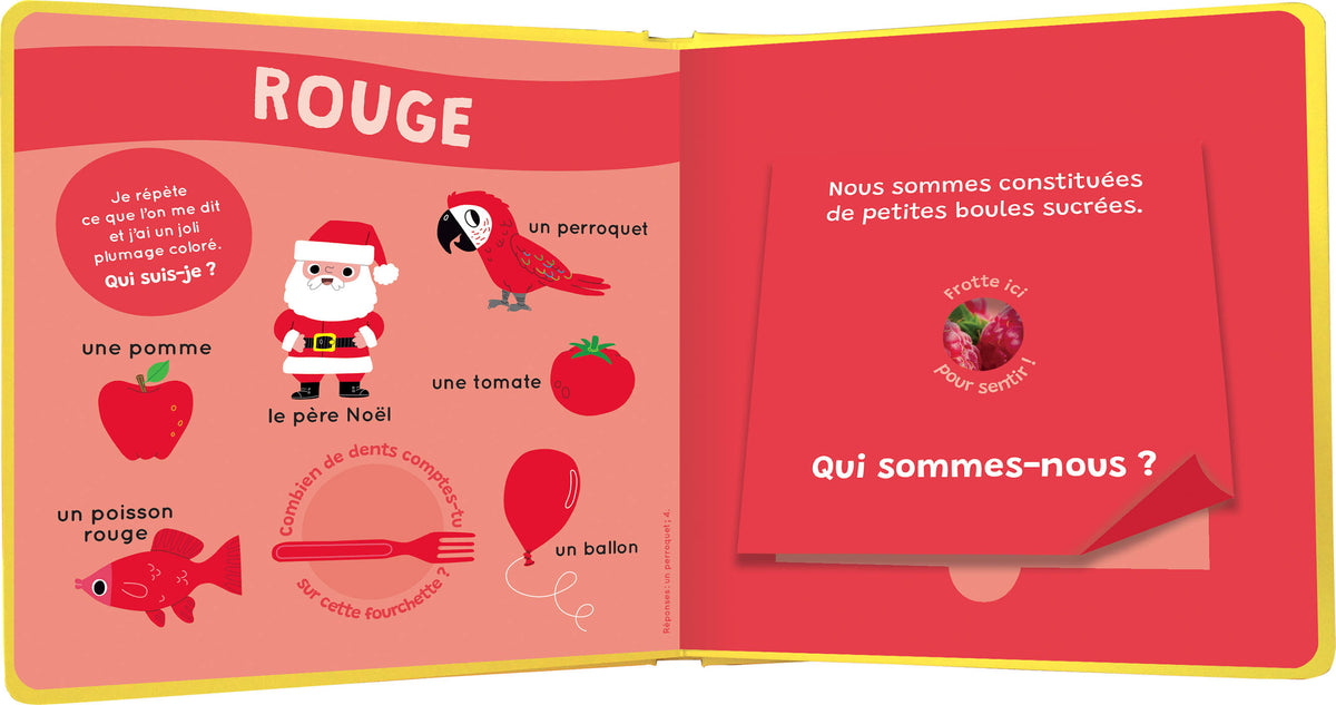 Mon livre des premières odeurs (Fr)
