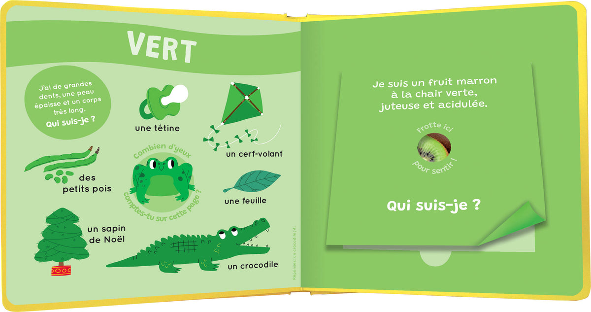 Mon livre des premières odeurs (Fr)