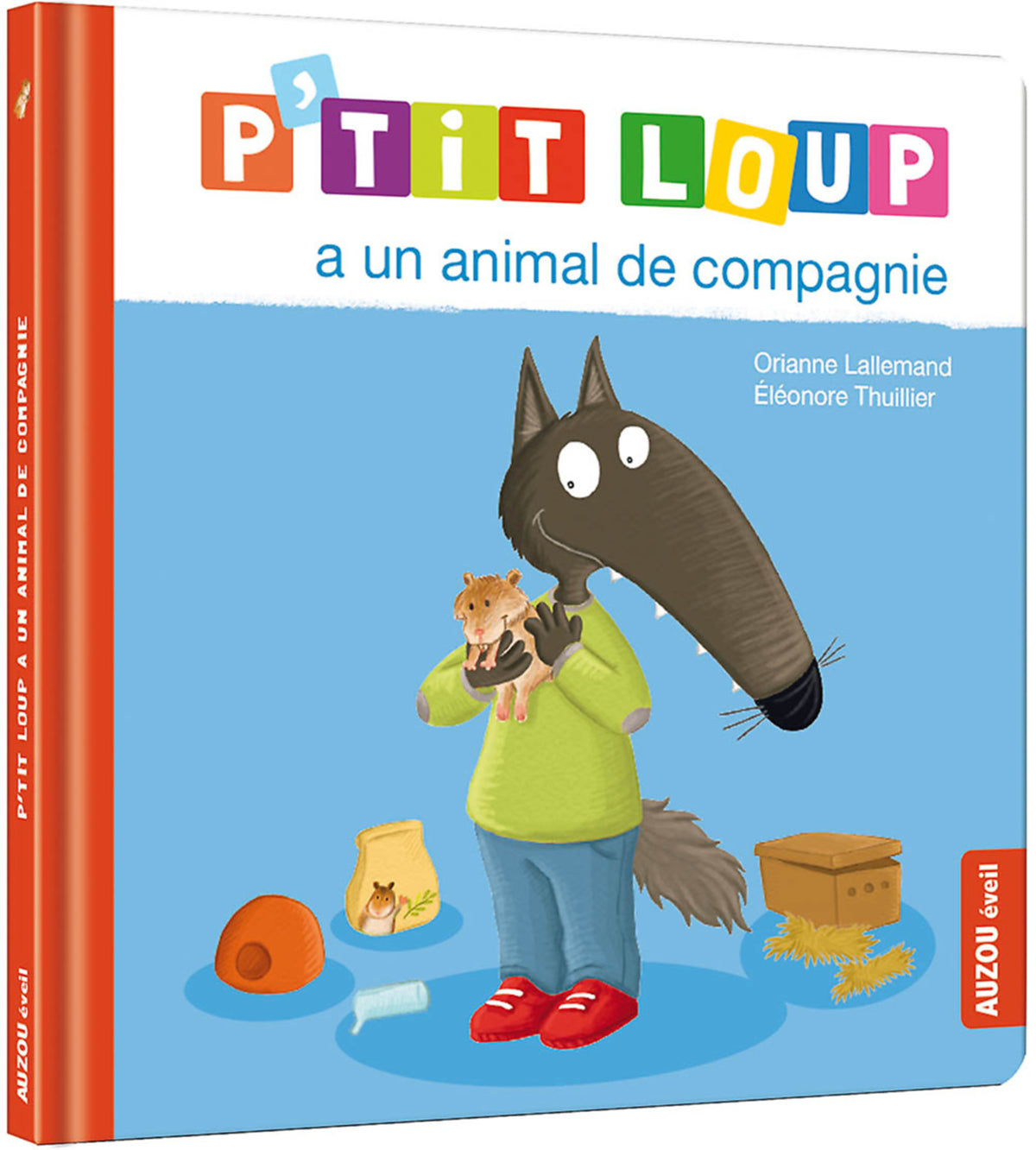 Livre - P'tit Loup a un animal de compagnie (Fr)