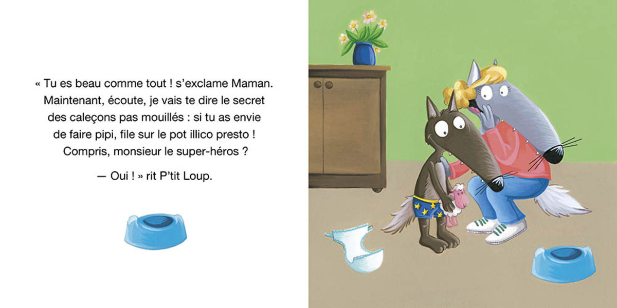 Livre - P'tit loup ne met plus de couches (Fr)