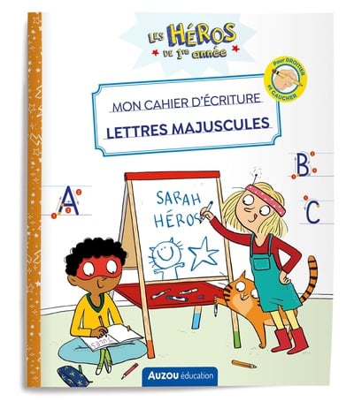 Mon cahier d'écriture - Lettres majuscules (Fr)