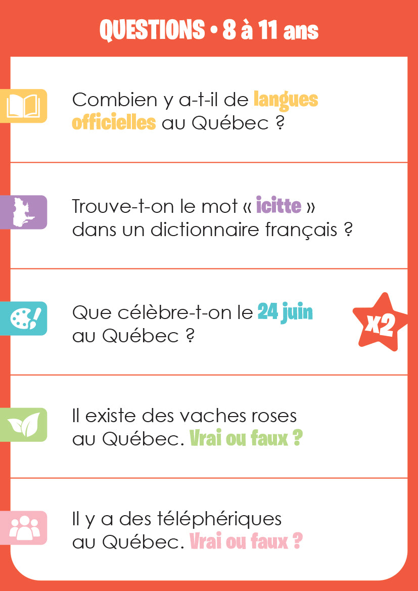 Le grand quiz du Québec (Fr)