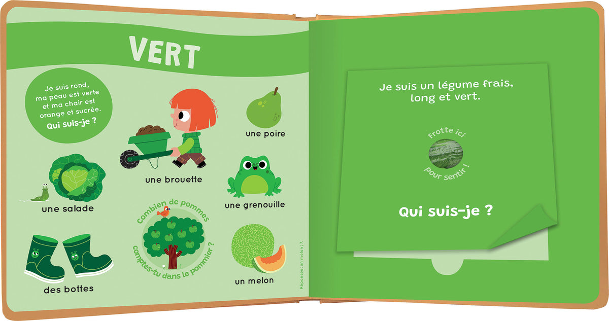 Mon livre des odeurs et des couleurs - La ferme (Fr)