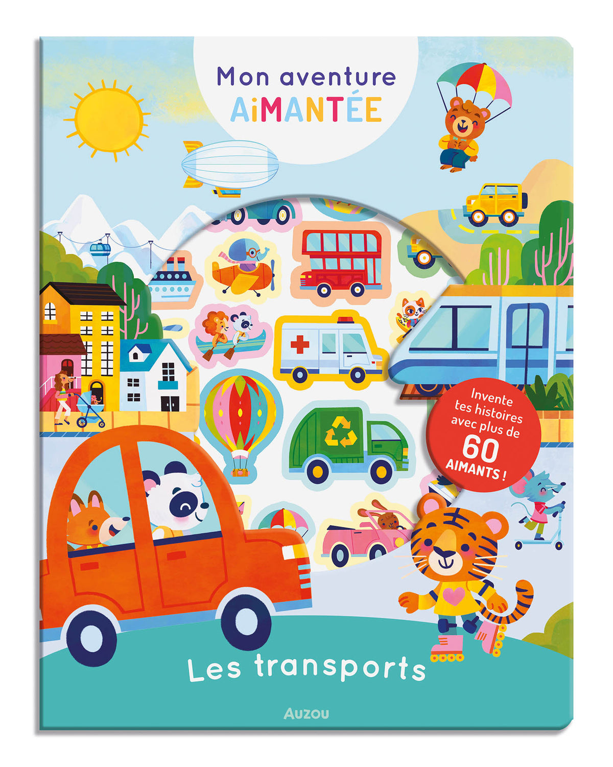 Mon aventure aimantée - Les transports (Fr)