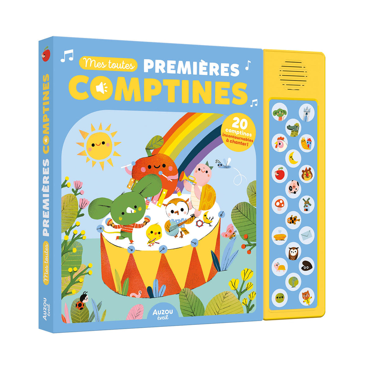 Livre sonore - Mes toutes premières comptines (Fr)