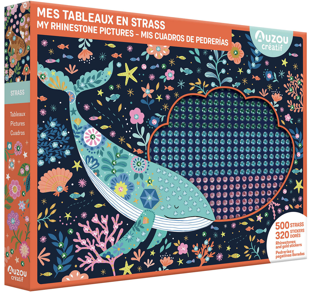 Mon coffret d'artiste - Mes tableaux en strass (Multi)