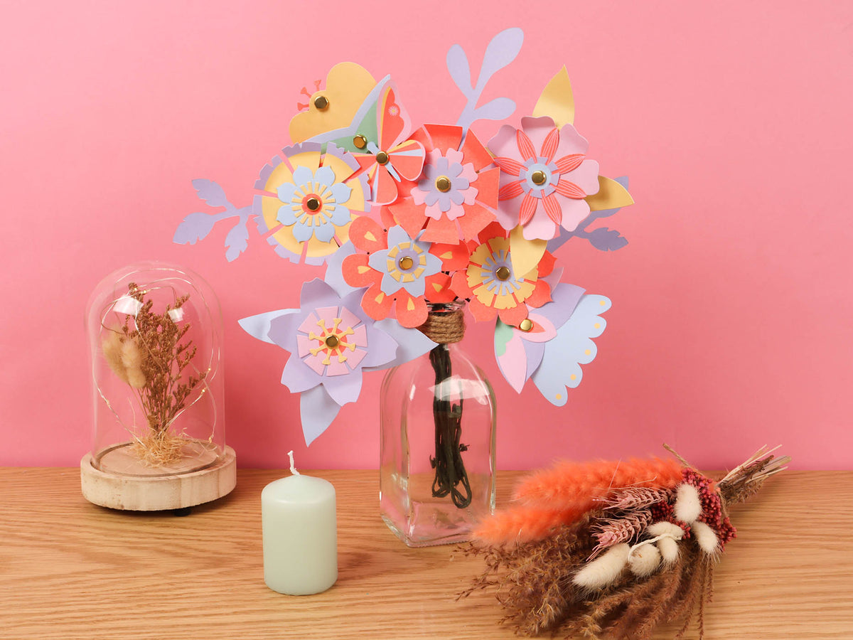 Ma pochette d'artiste - Bouquet de fleurs