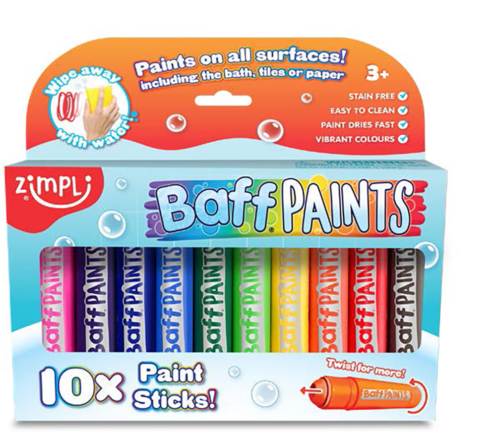 Zimpli - Baff 10 bâtons de peinture