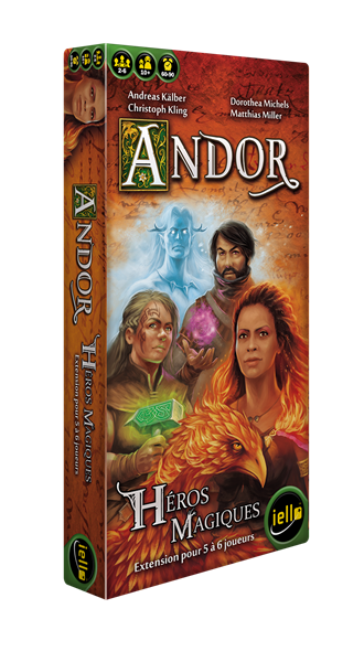 Andor - Héros Magique - 5-6 joueurs (Ext) (Fr)