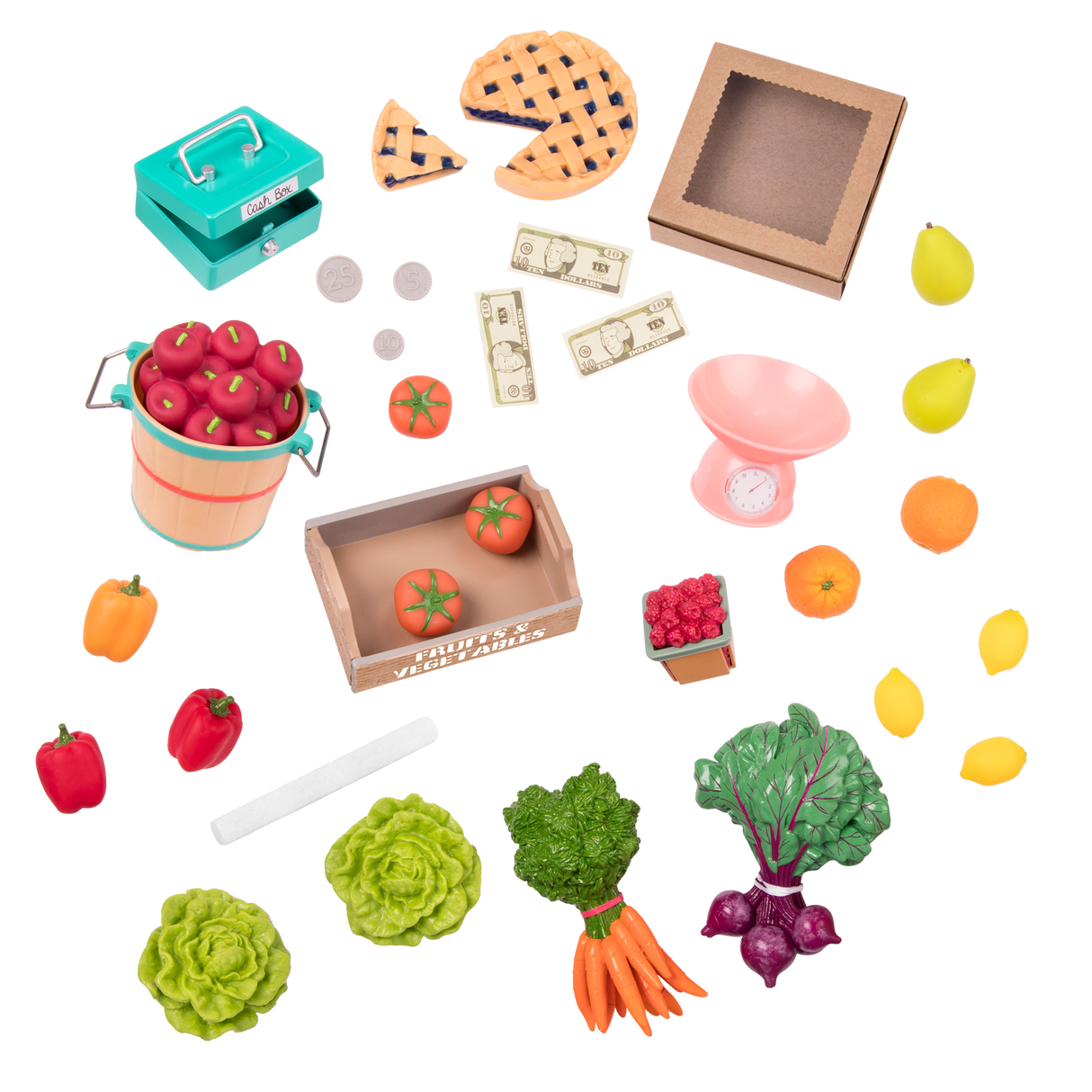 Accessoires OG de luxe - Marché Farmer's Market Set