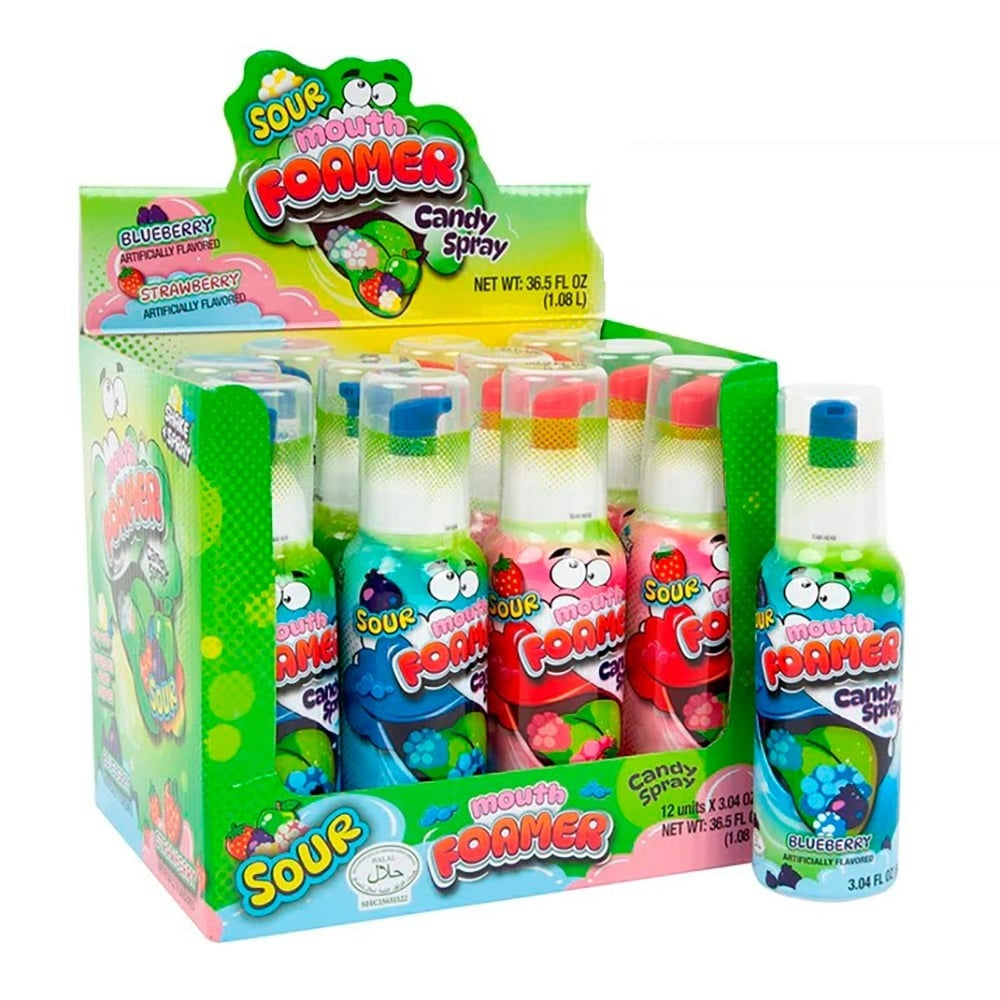 Bonbon vaporisateur en mousse 90 ml