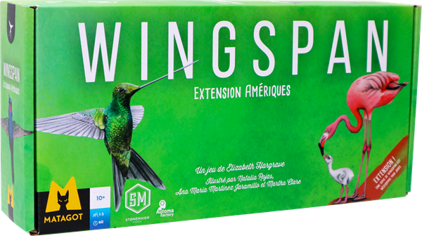 Wingspan - Amériques (Exp) (Fr)
