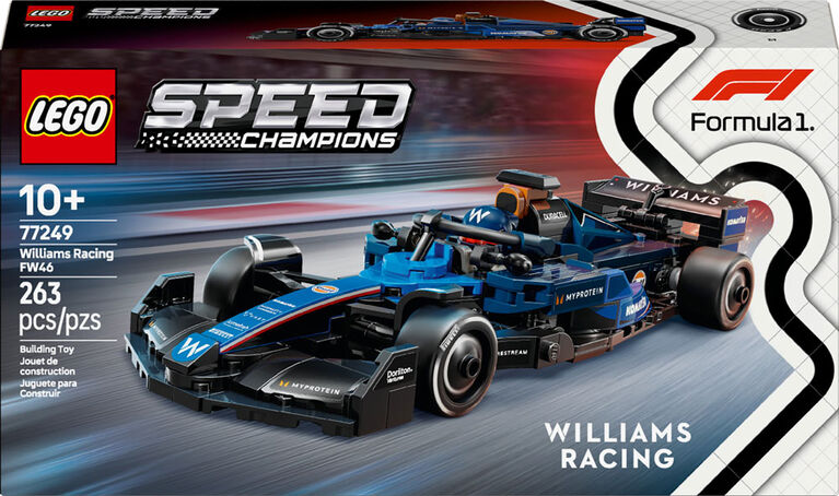 Voiture de course Williams Racing FW46 F1 - Speed Champions