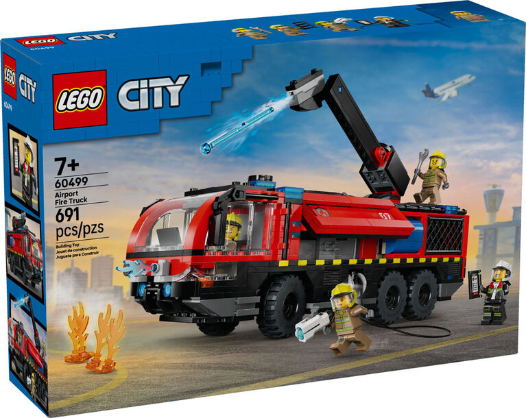 Le camion de pompiers de l'aéroport - City