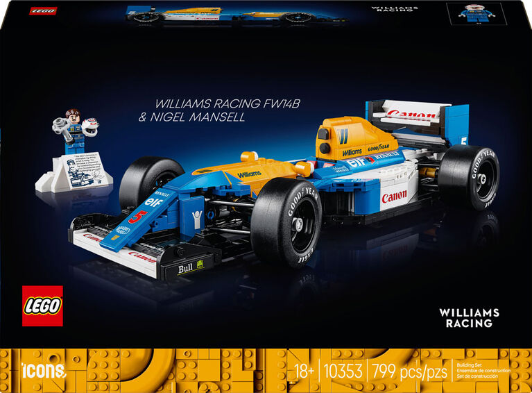 Williams Racing FW14B and Nigel Mansell - Icons – La Ribouldingue