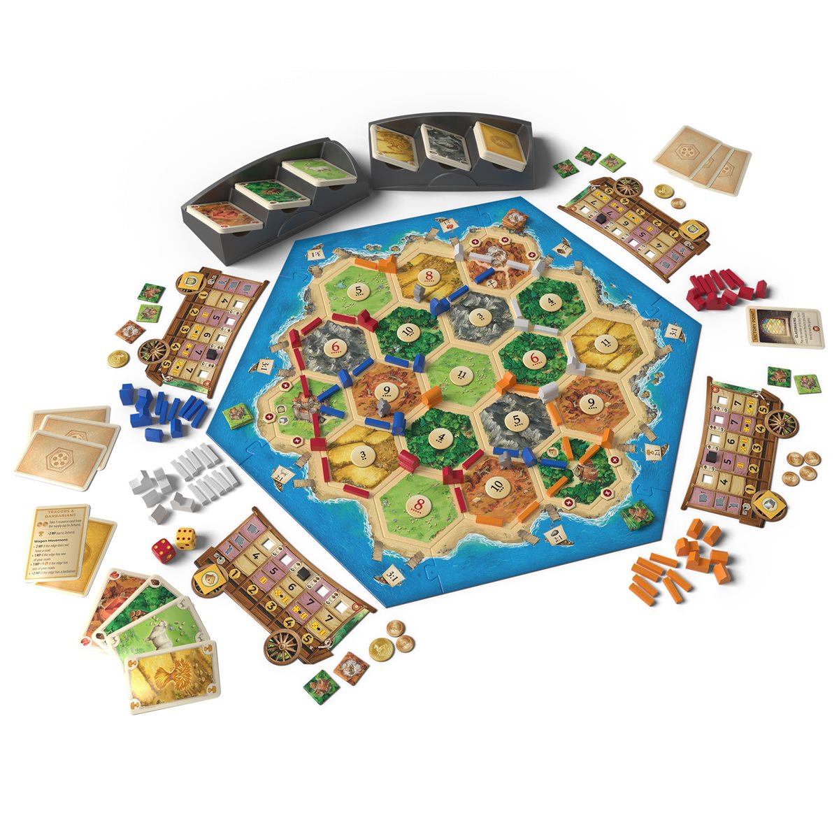 Catan 6th Edition - Traders and Barbarians (Ext) (Ang)