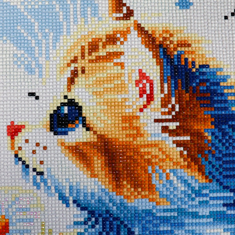 Broderie de diamant - Contemplation - 50 x 40 cm