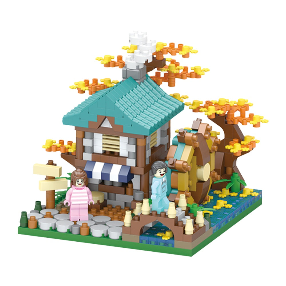 Creativo : Cubes magnétiques 3D - Chalet d'automne