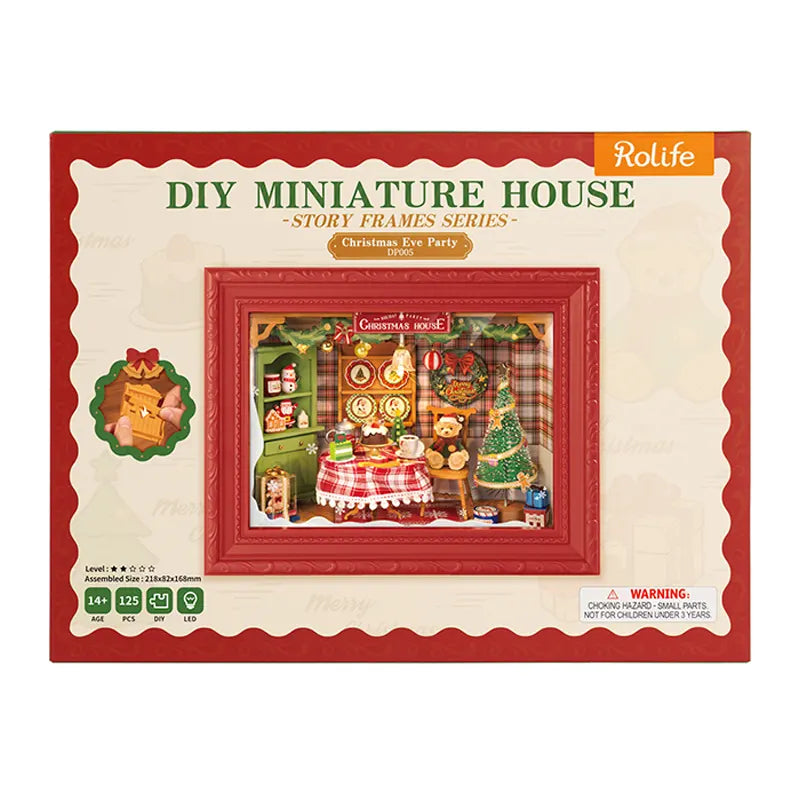 DIY House - Story Frames - Christmas Eve Party