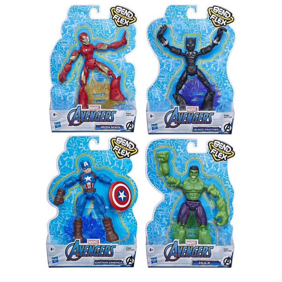 Avengers Bend and Flex Figurines