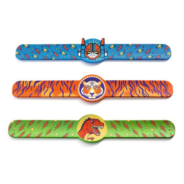 Wrap Bracelets - Dino Tiger Superheros (assortment)