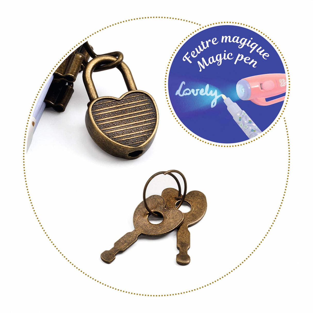 Carnet secret et feutre - Oana