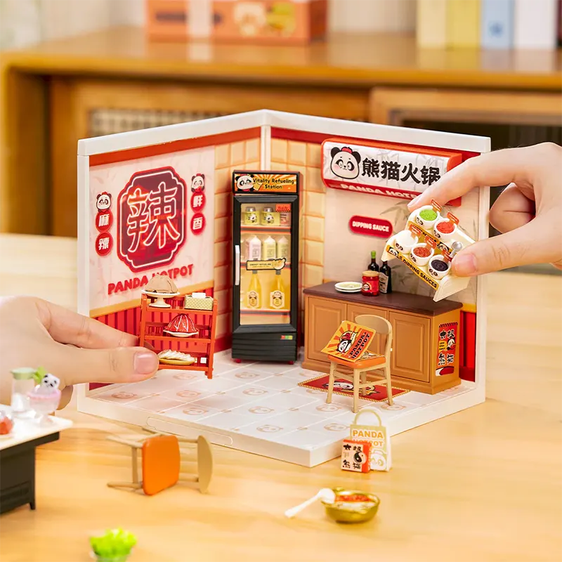 DIY - Super Creator - Panda Hot Pot
