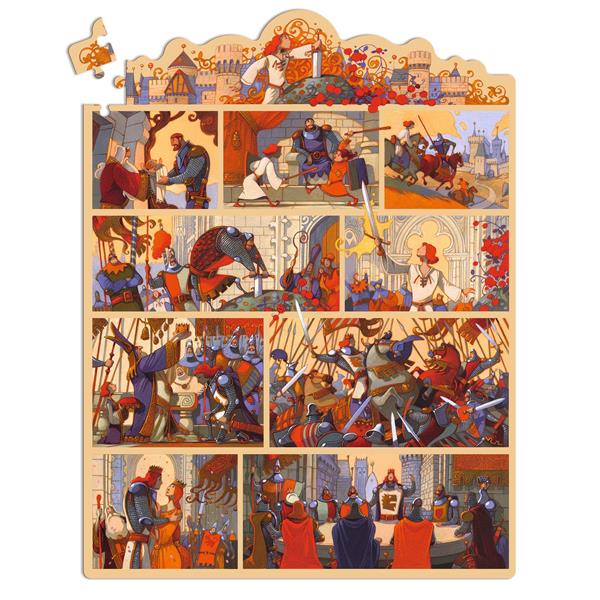 Story Puzzle - King Arthur - 100 pcs