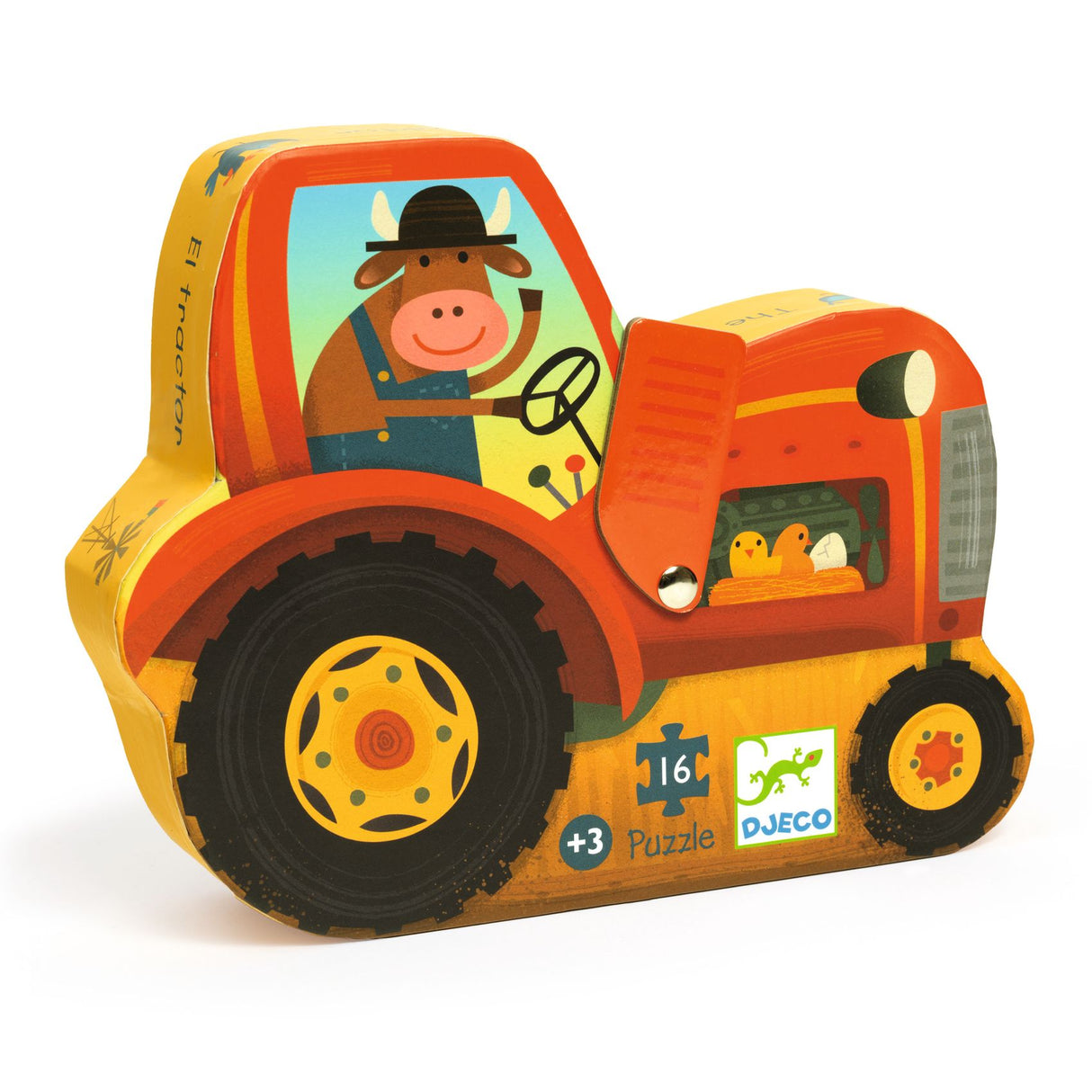 Puzzle silhouette / Tracteur - 16 pcs