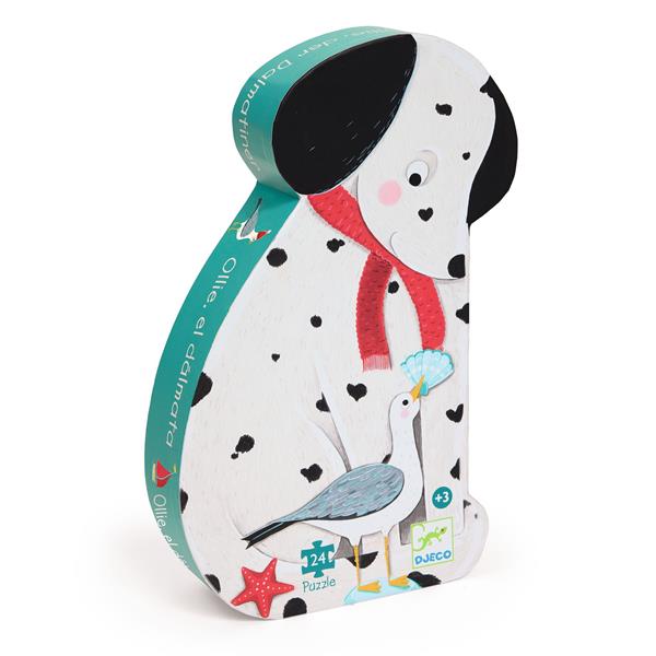 Silhouette Puzzle - Ollie the Dalmatian - 24 pcs