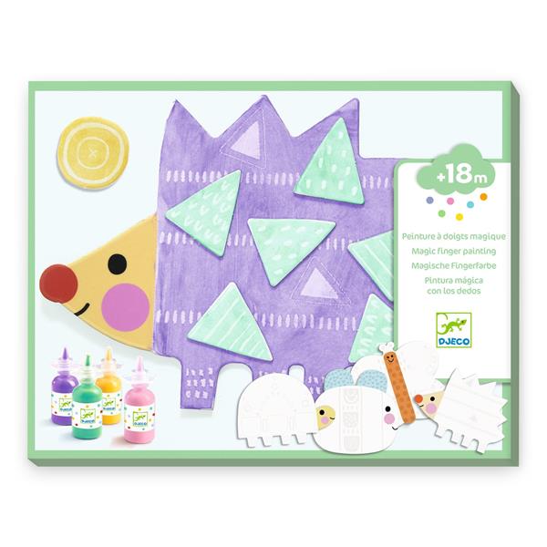 Magic Finger Painting - Small Forms