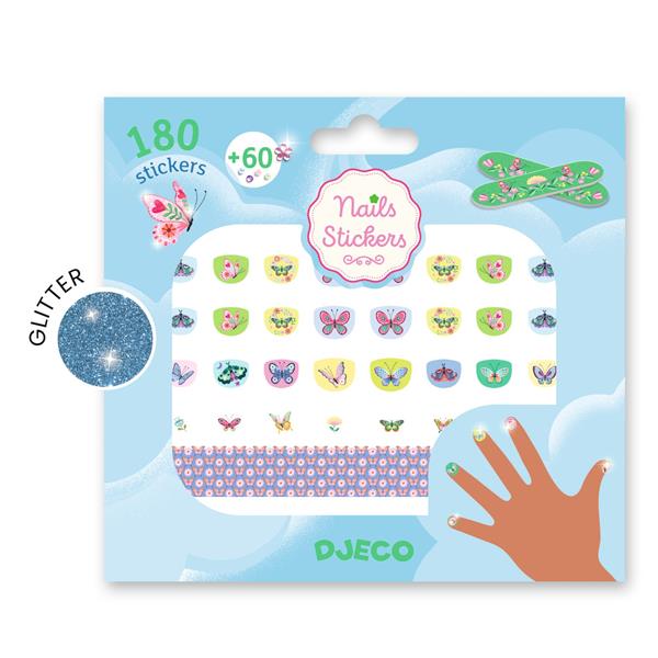 Nail stickers - Springtime Butterflies
