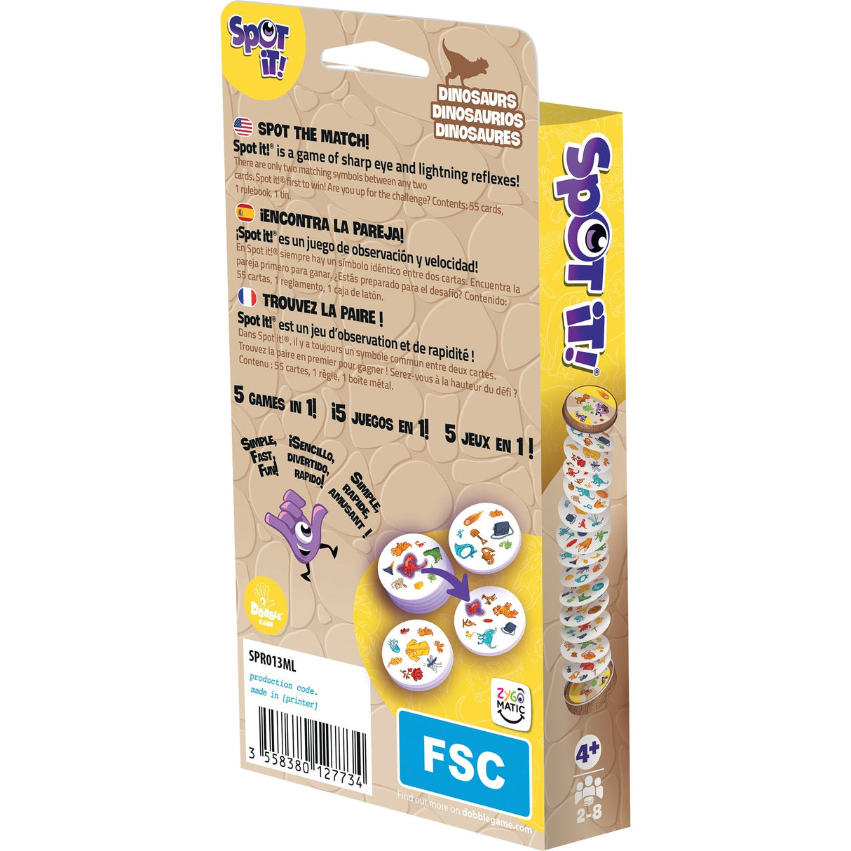 Spot it - Dinosaures (Multi)