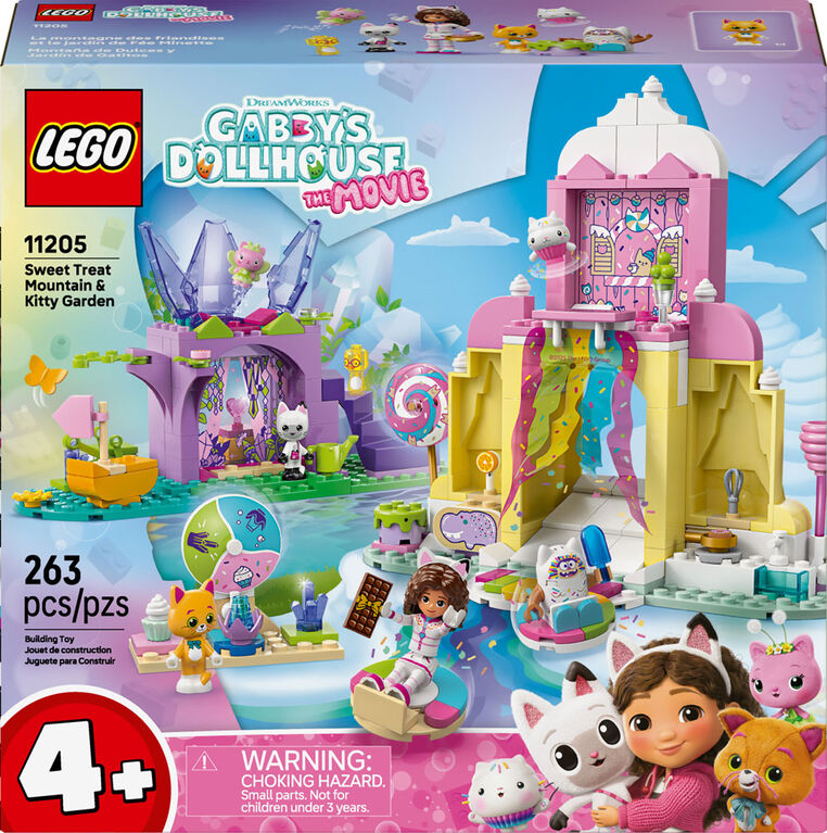 La montagne des friandises et le jardin de Fée Minette - Gabby's Dollhouse