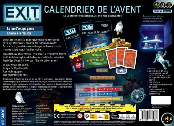 EXIT - Advent Calendar 2026: Intergalactic Race (Fr)