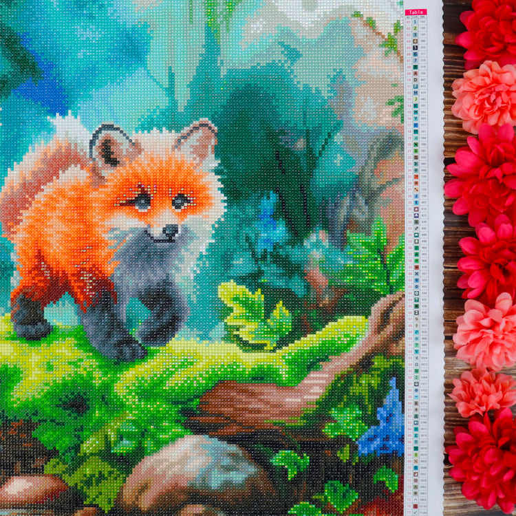 Broderie de diamant - Forest Friends