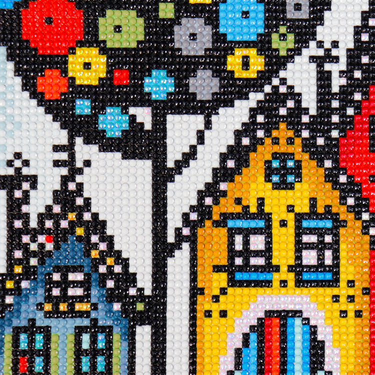 Broderie de diamant - Four Doors and A Tree