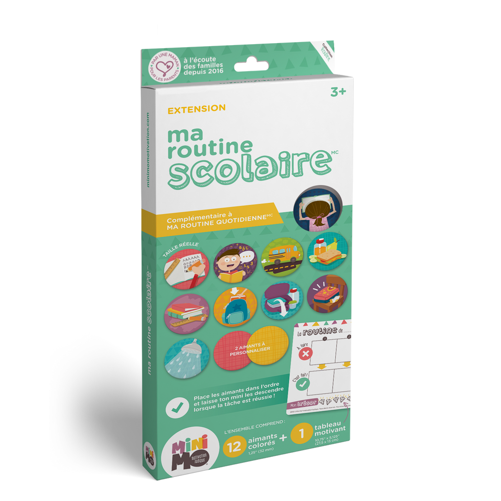Ma routine scolaire (Ext) (Fr)