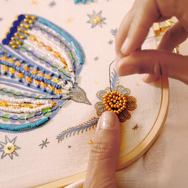 Atelier 59 : Perlage - Oiseau