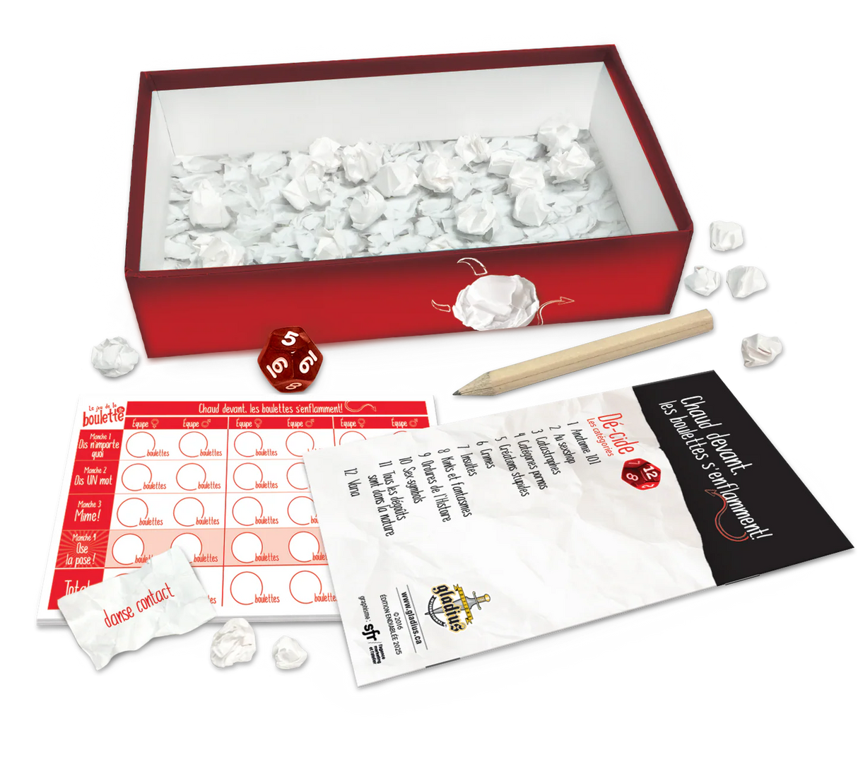 Le jeu de la boulette - Édition endiablée (Fr)