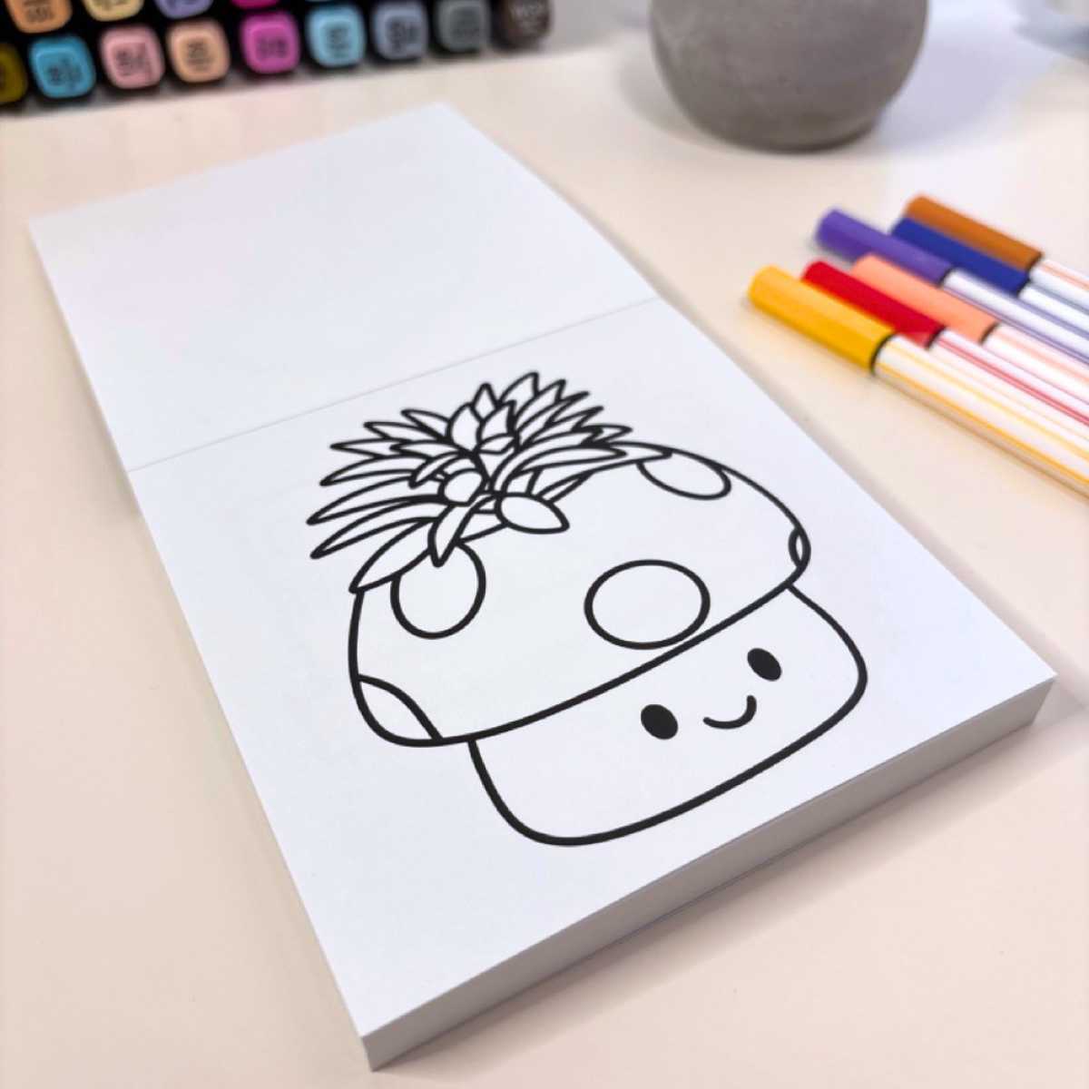 Mini Coloring Book - Oh Color Me