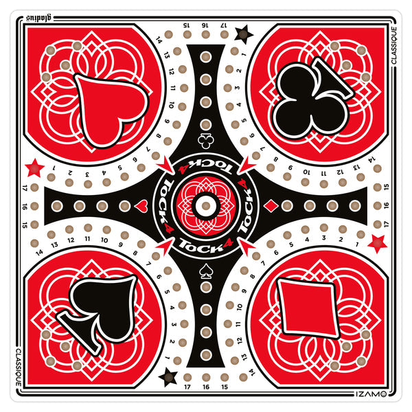 Jeu de Tock 15 po - 4 joueurs (Bil)