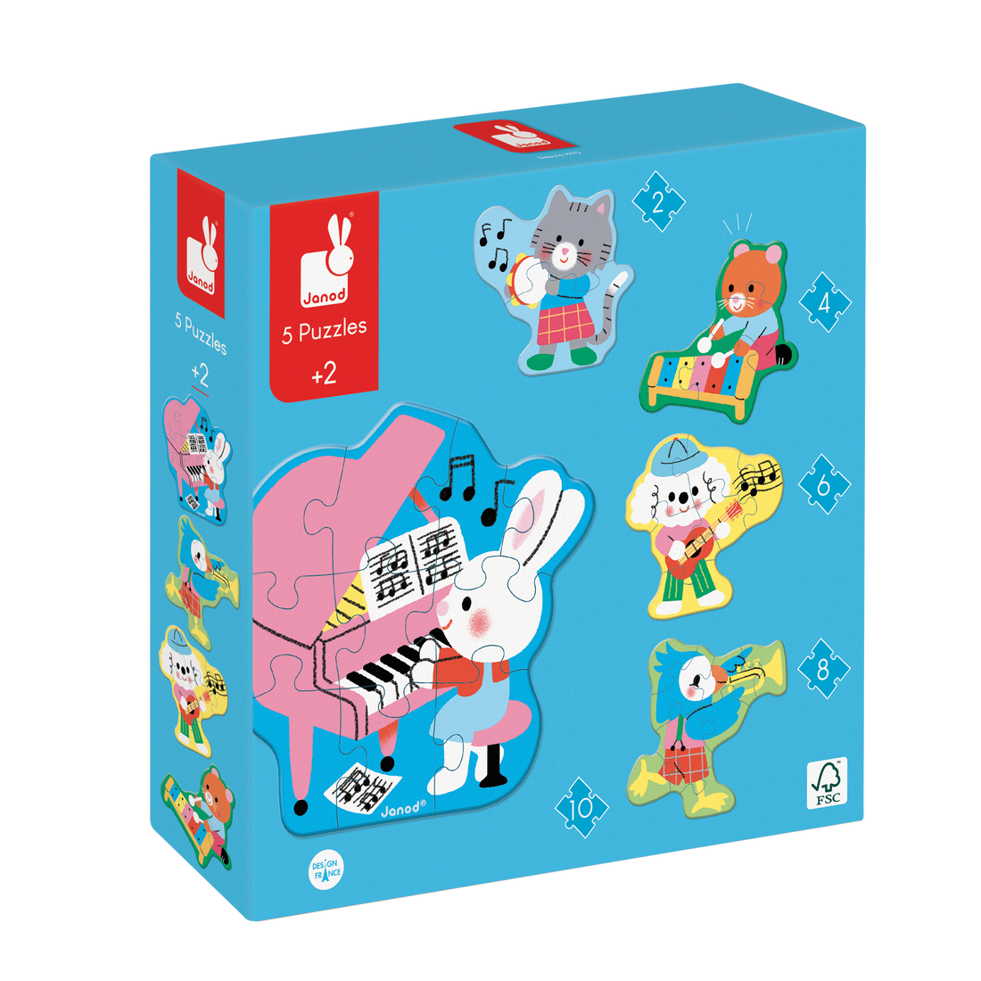 Music for Babies - 2 to 10 pcs Progressive