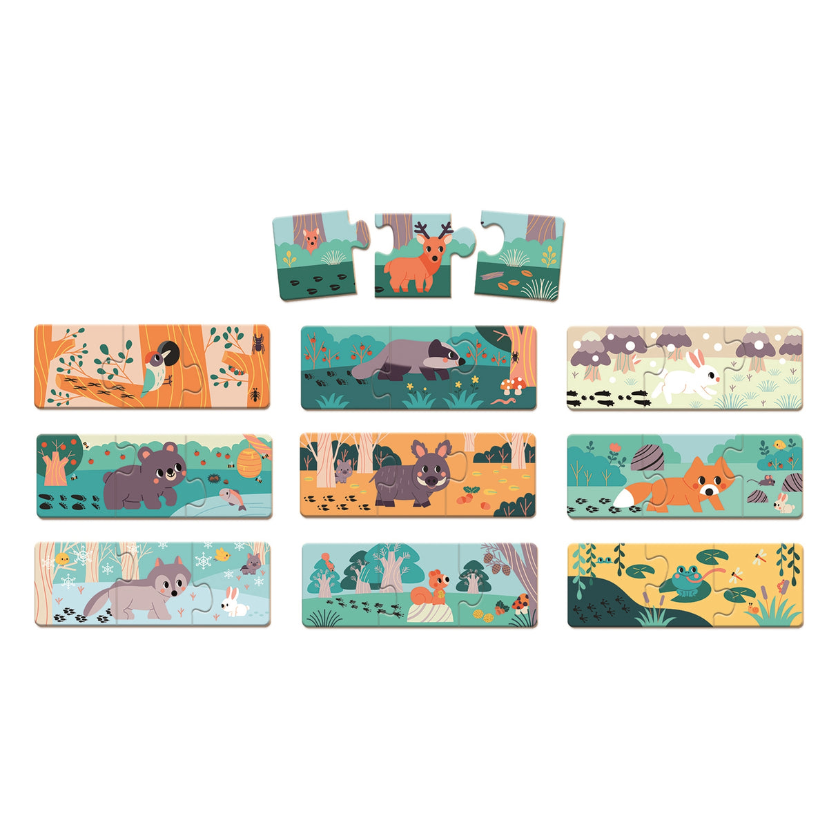 Animal prints - 10 x 3 pcs