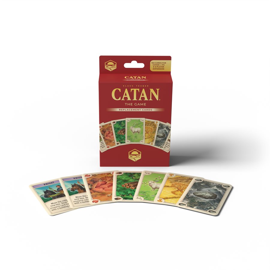 Catan 6th Edition - Replacement Cards - Jeu de base (Ang)