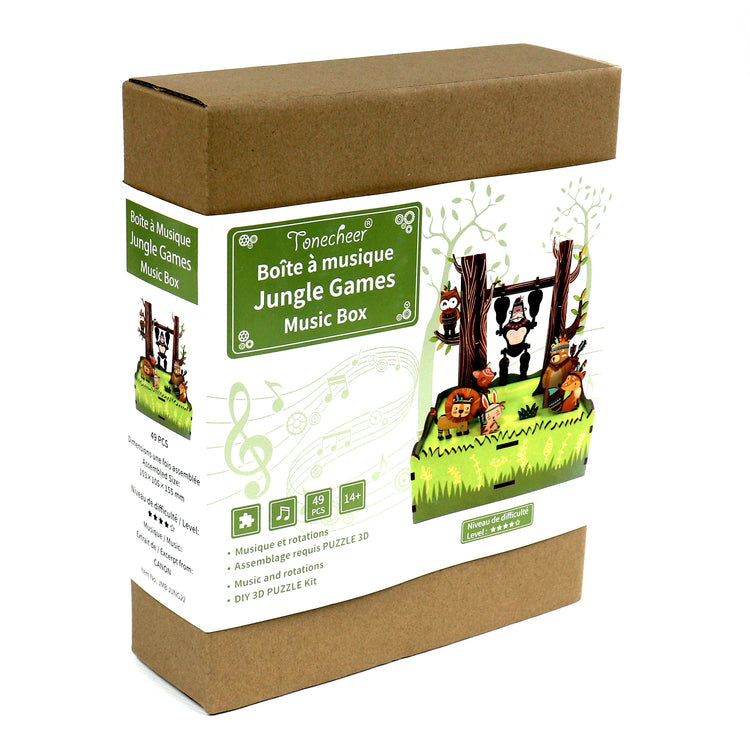 DIY - Music Box - Jungle Games (Bil)