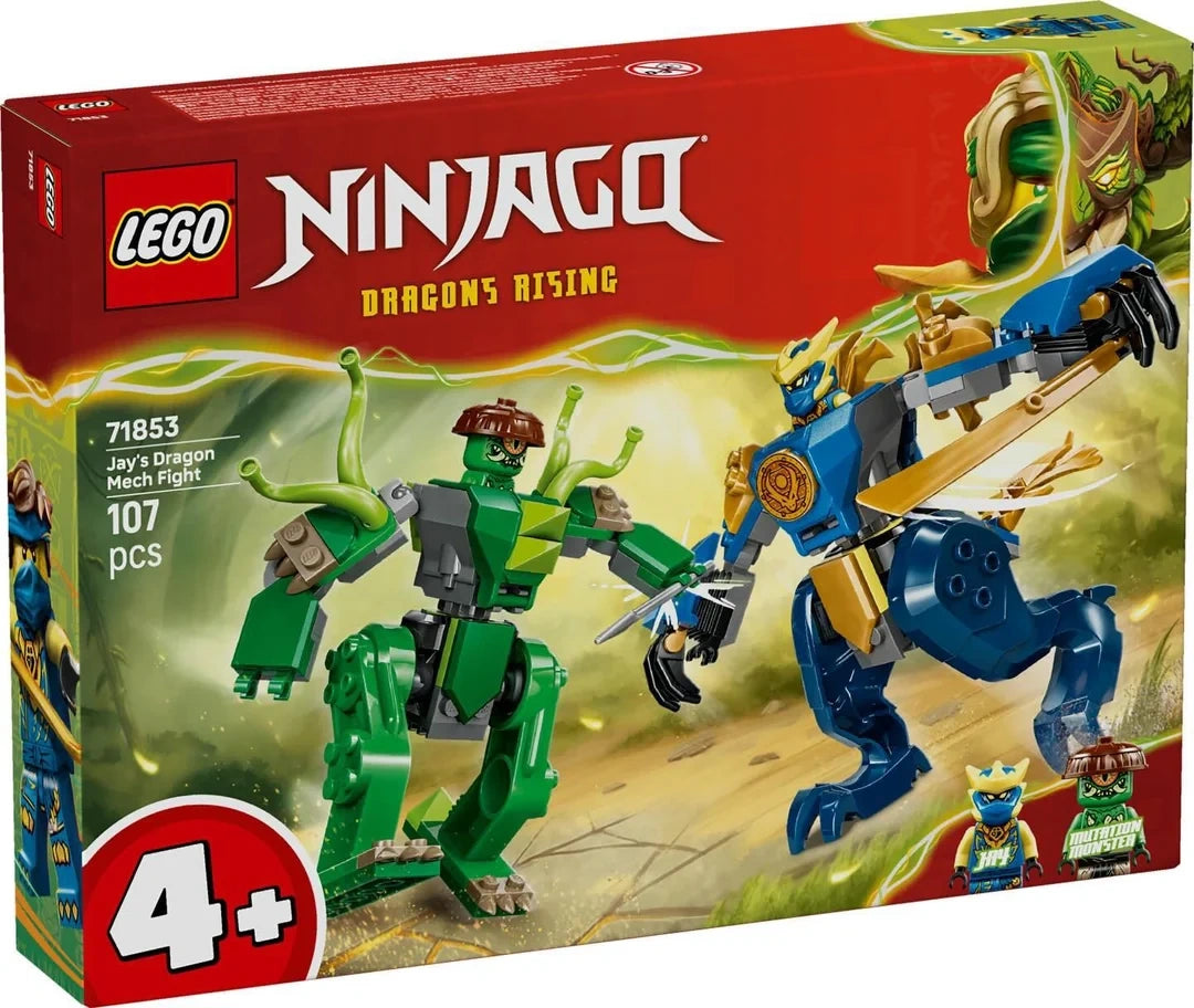 Jay's Dragon Mech Fight - Ninjago