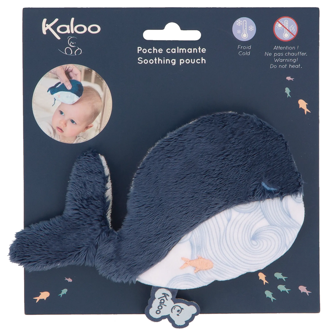 Kaloo - Soothing pouch - Whale