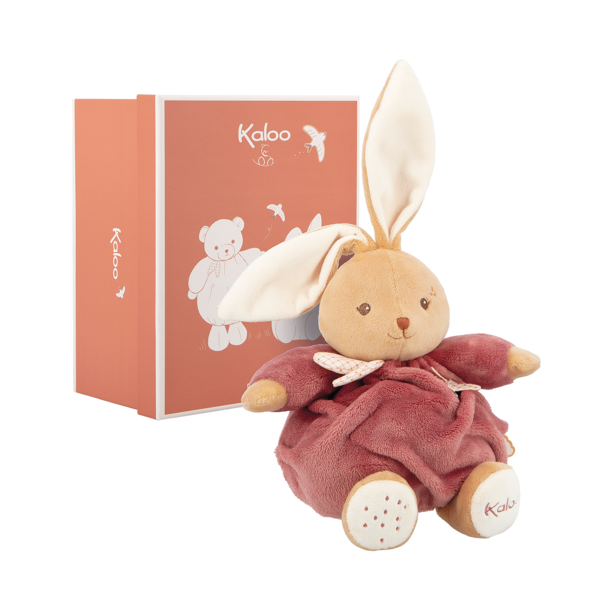 Kaloo - Lapin rose foncé 17 cm