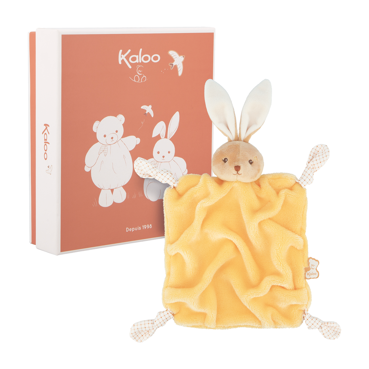 Kaloo - Doudou lapin jaune
